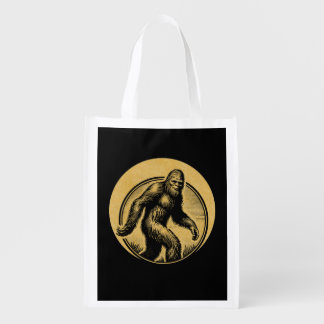 Hiking with Bigfoot Grocery Bag