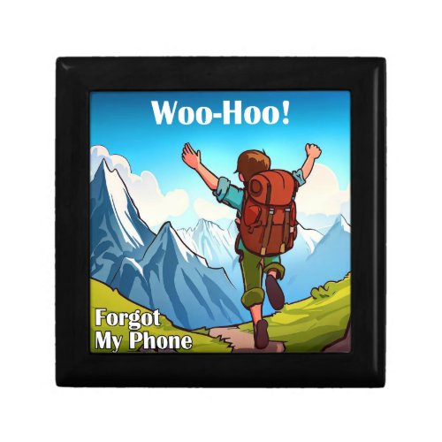 Hiking Woo_Hoo Forgot My Phone Gift Box