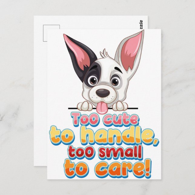 Hilarious Animal Postcard – Funny Pet Humor 2025 (Front/Back)