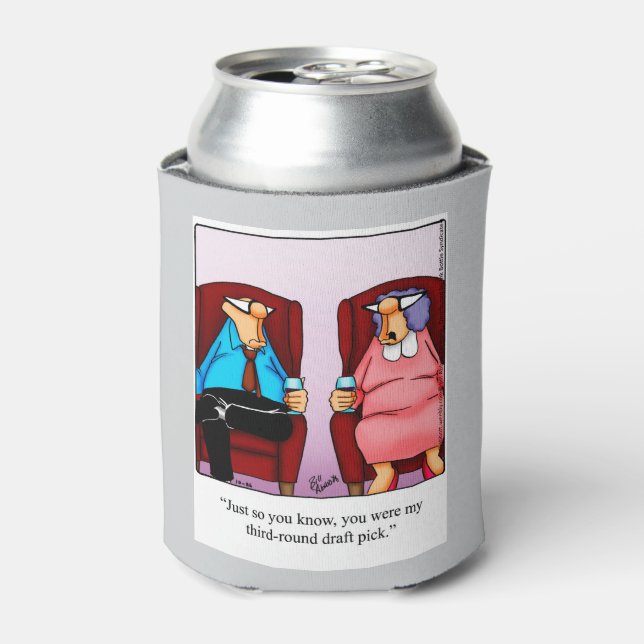 Hilarious Anniversary Humor Can Cooler For Him (Can Front)
