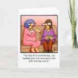 Hilarious  Anniversary Humor Greeting Card at Zazzle