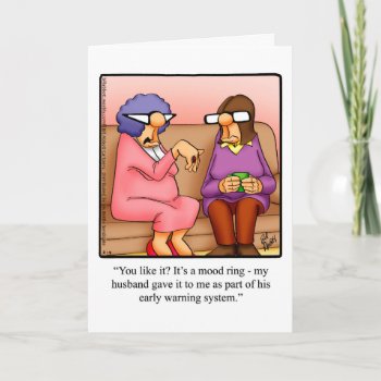 Hilarious  Anniversary Humor Greeting Card by Spectickles at Zazzle