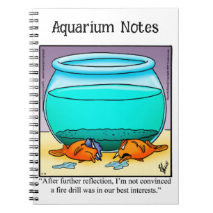 Hilarious Aquarium Humor Notebook