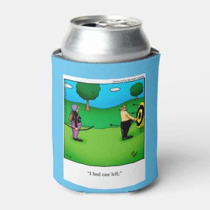Hilarious Archery Humor Can Cooler Gift