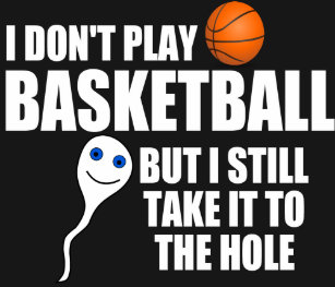 Men S Basketball Hole Clothing Apparel Zazzle