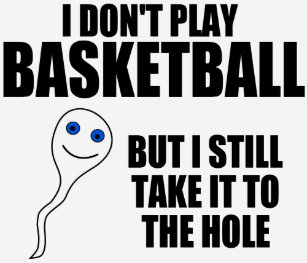 Men S Basketball Hole Clothing Apparel Zazzle