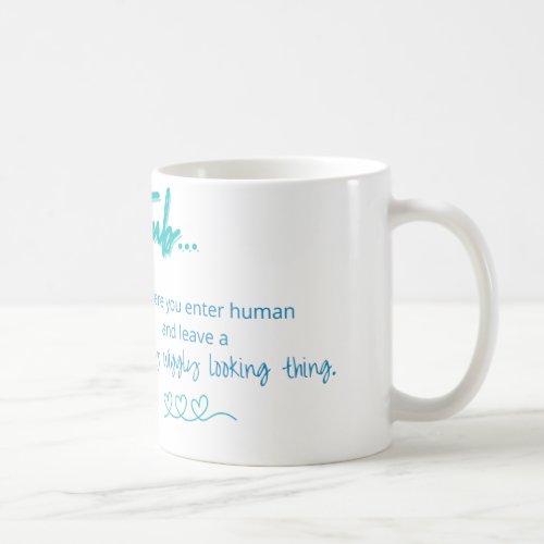 Hilarious Bath Tub Mug  Bathroom accessories 