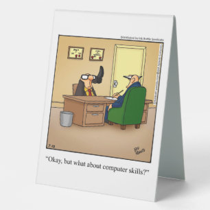 Hilarious Boss’s Day Table Top Sign