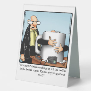 Hilarious Boss’s Day Table Top Sign