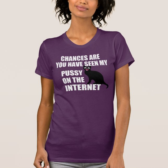 Hilarious Cat Quote T-Shirt (Front)