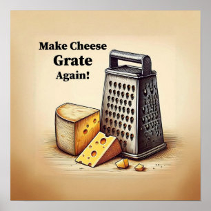 Hilarious Cheesy Political Poster
