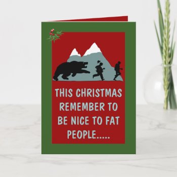 Hilarious Christmas Holiday Card by Cardsharkkid at Zazzle