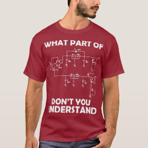 Hilarious Electronics Motor Engines Technologist T-Shirt