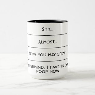 Hilarious Funny Coffee Addict Symptoms Mug