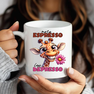 Hilarious Funny Giraffe Coffee Mug Amusing
