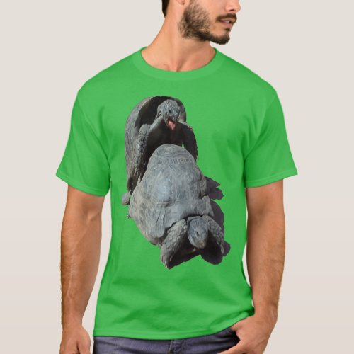 Hilarious Geeky Male Tortoise Mating T_Shirt