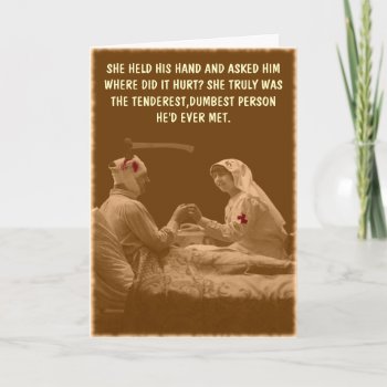 Hilarious Get Well Card by Cardsharkkid at Zazzle