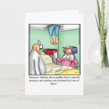 Hilarious Get Well Greeting Card by Spectickles at Zazzle