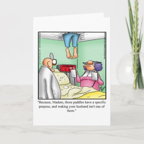 Hilarious Get Well Greeting Card