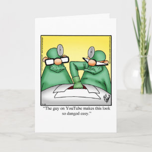 Hilarious Get Well Greeting Card