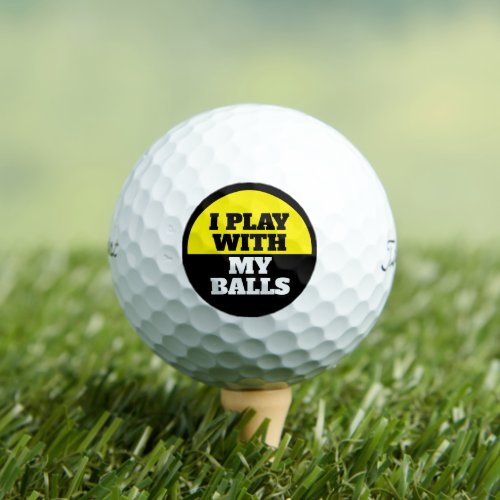 Hilarious Golf Ball Slogan
