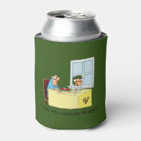 Hilarious Golf Humor Can Cooler Gift