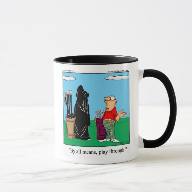 Hilarious Golf Humor Mug (Right)