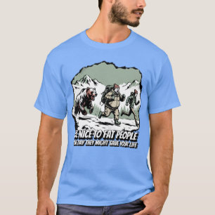 Hilarious Grizzly Bear Hiking T-Shirt
