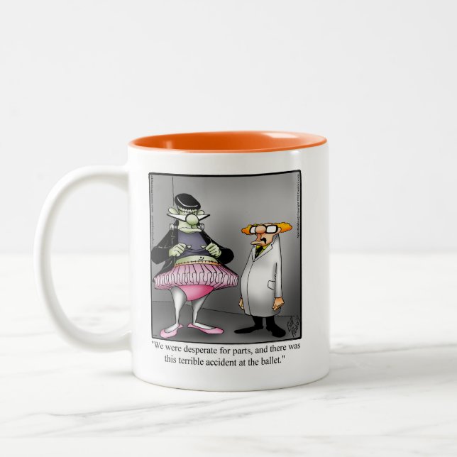 Hilarious Halloween Humor Mug "Spectickles" (Left)