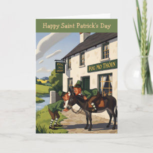 Hilarious Happy Saint Patrick's Day Card