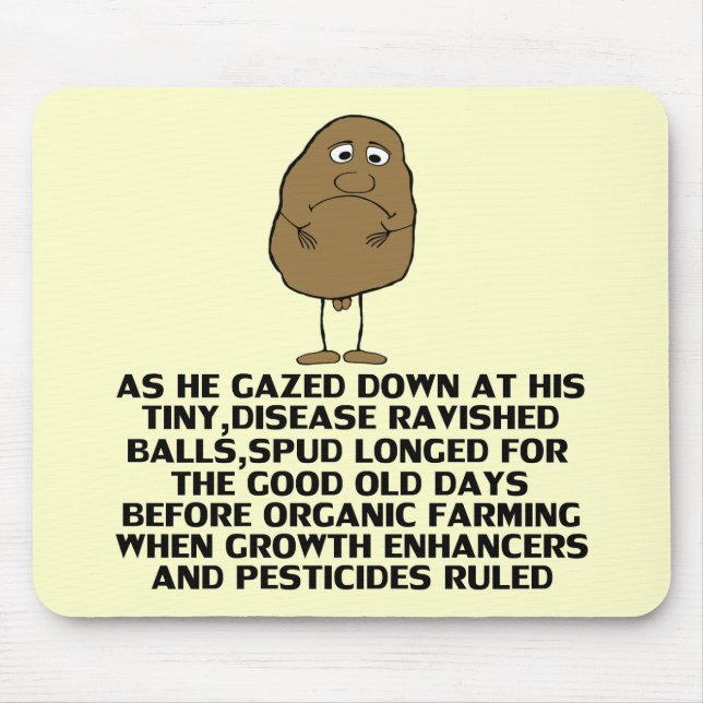 Hilarious joke mouse pad (Front)