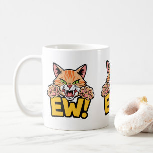 Hilarious Kitty Attitude Cat Lovers Cat Moms & Dad Coffee Mug