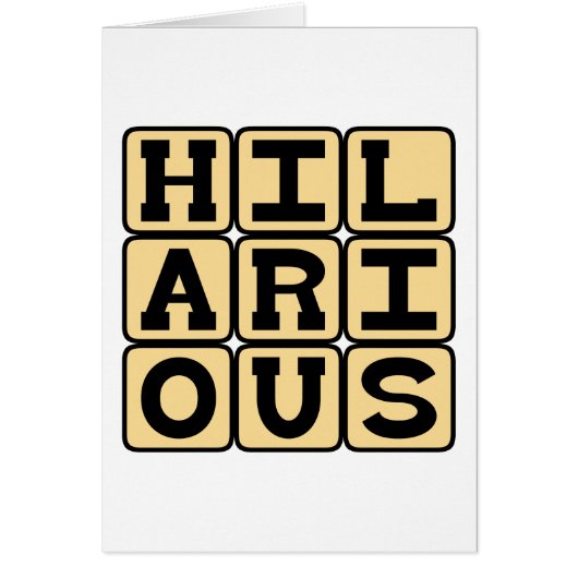 Hilarious, LMAO Cards (Front)