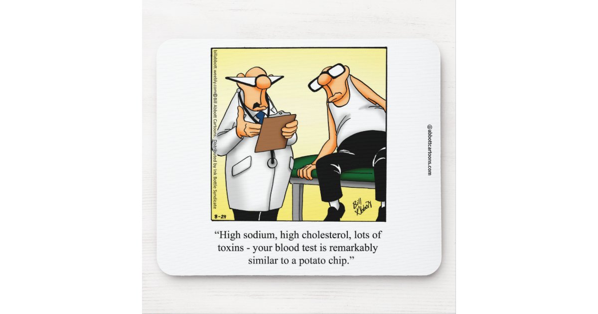 Hilarious Medical Humor Mouse Pad Zazzle