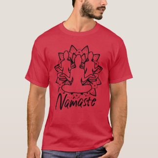 Hilarious Namaste Refleology Meditate Workout vint T-Shirt