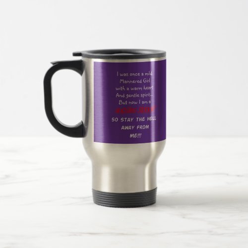 Hilarious Nursing Student Gifts Travel Mug