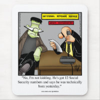 Hilarious Office Humor Mousepad Gift