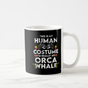 Hilarious Orca Halloween Costume Coffee Mug