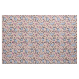 Hilarious pattern 1 Chinese Vietnamese Pig Year F Fabric