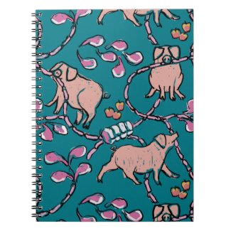Hilarious pattern Chinese Pig Year Choose Color NB Notebook