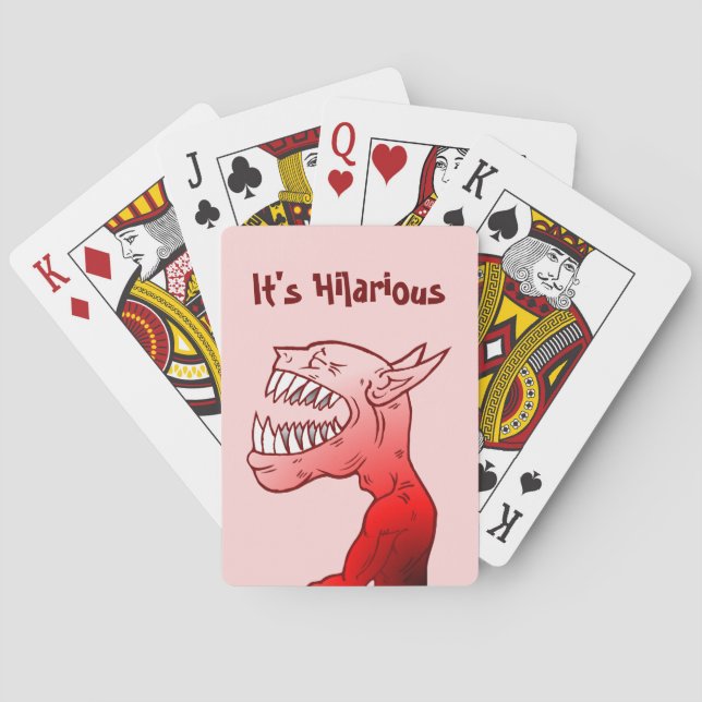 Hilarious Playing Cards (Back)