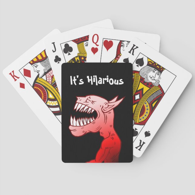 Hilarious Playing Cards (Back)