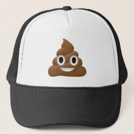 Hilarious poop-emoji - Poo cartoon design Trucker Hat