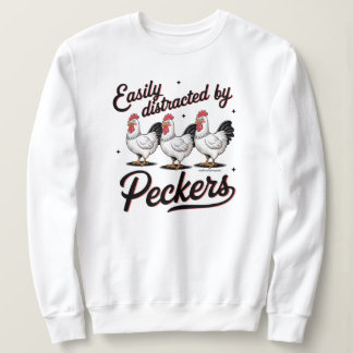 Hilarious Quote Graphic Sweatshirt