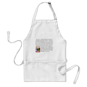 Hilarious Retirement Card--From The Gang! Adult Apron