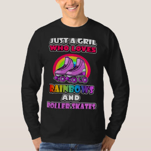 Hilarious Roller skate rainbow Meme for a roller s T-Shirt