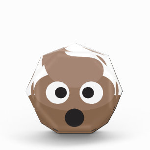 Hilarious shocked Emoji Poop Award
