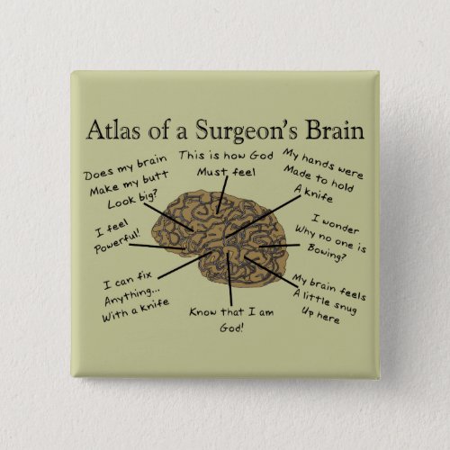 Hilarious Surgeon Gifts Button