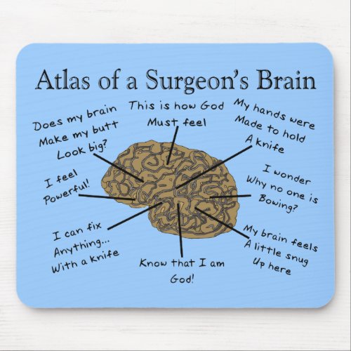 Hilarious Surgeon Gifts Mouse Pad