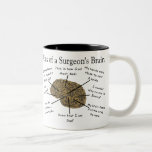 Hilarious Surgeon Gifts Two-tone Coffee Mug at Zazzle